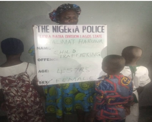 Woman arrested for alleged trafficking of 42 children