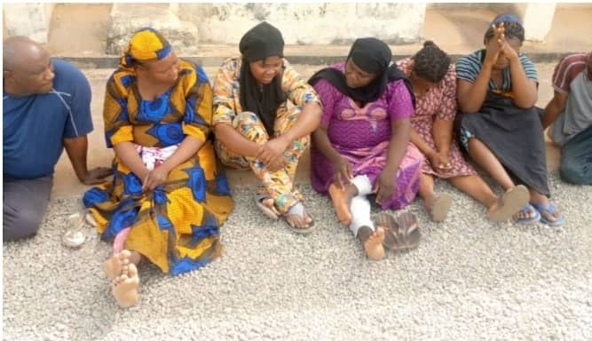 Nasarawa police suspected 12 Child Traffickers