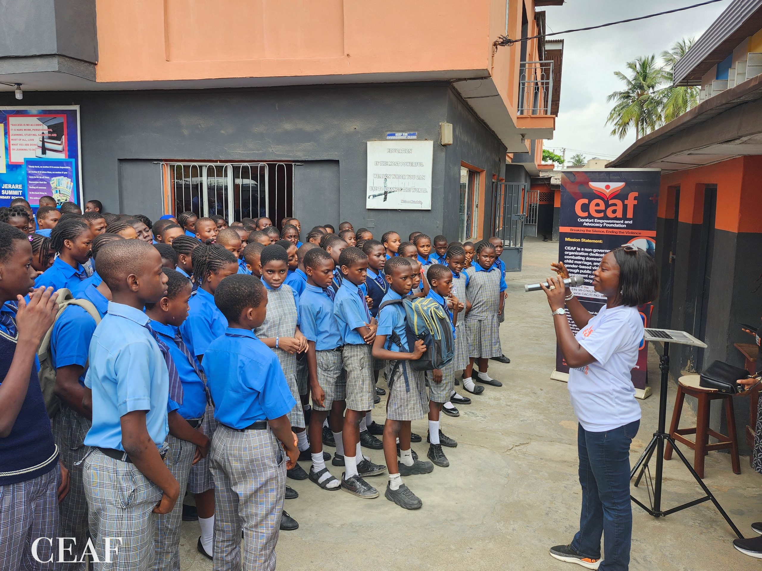 CEAF’s 3rd School Drive Tells It All.