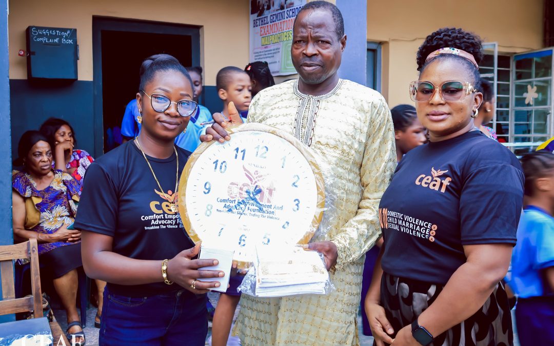 CEAF School Drive- Sexual Abuse Prevention.