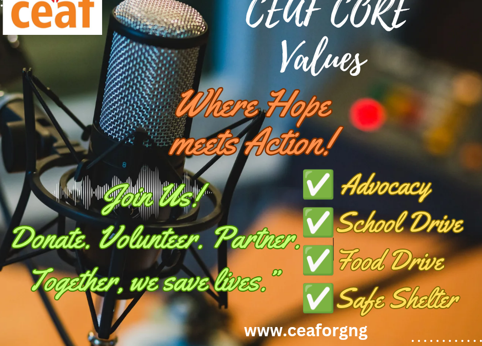 CEAF’s Core Values: Where Hope Meets Action